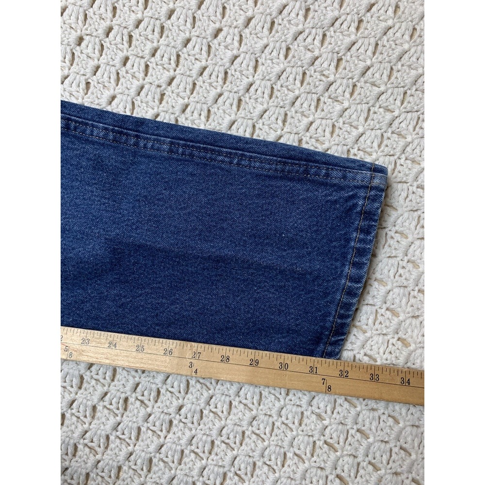 Rustler Jeans Mens Tag 40x32 Approx 38x32 Straight‎ Leg Blue Denim 100%Cotton - Picture 8 of 9